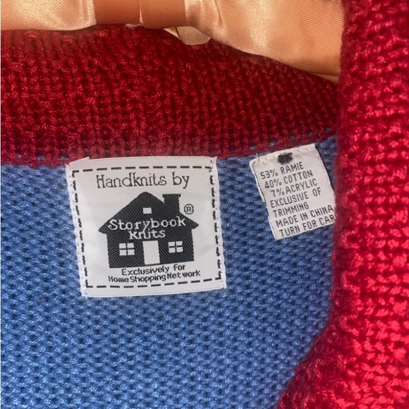 Storybook knits western plus size 2x cardigan handknits home shopping network - Picture 9 of 15